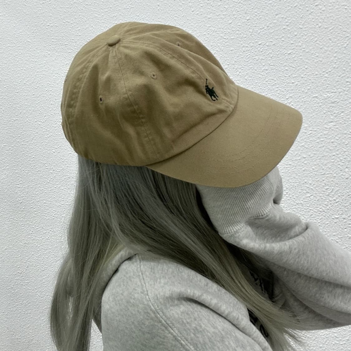 폴로 랄프로렌 90's 카키포니 베이지 볼캡 상품이미지2