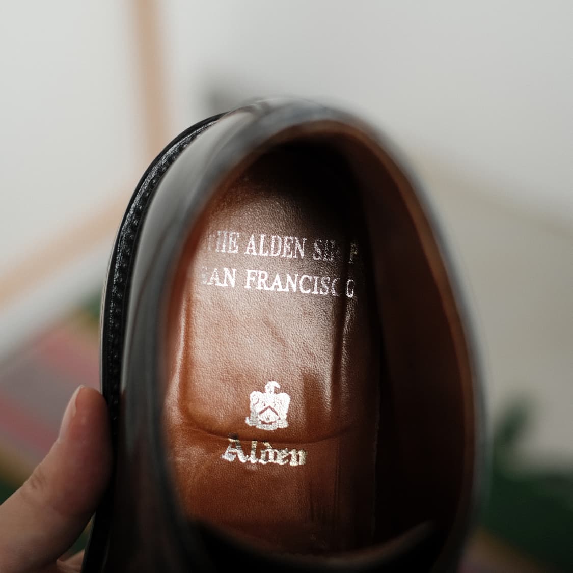 알든 1340C 6.5D(250사이즈) 블랙 쉘 코도반 처카부츠 상품이미지9