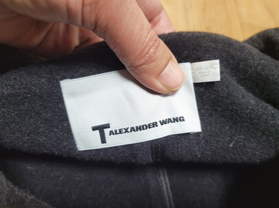 알렉산더왕(Alexander Wang) 울 블렌드 코트 44-66 상품이미지8