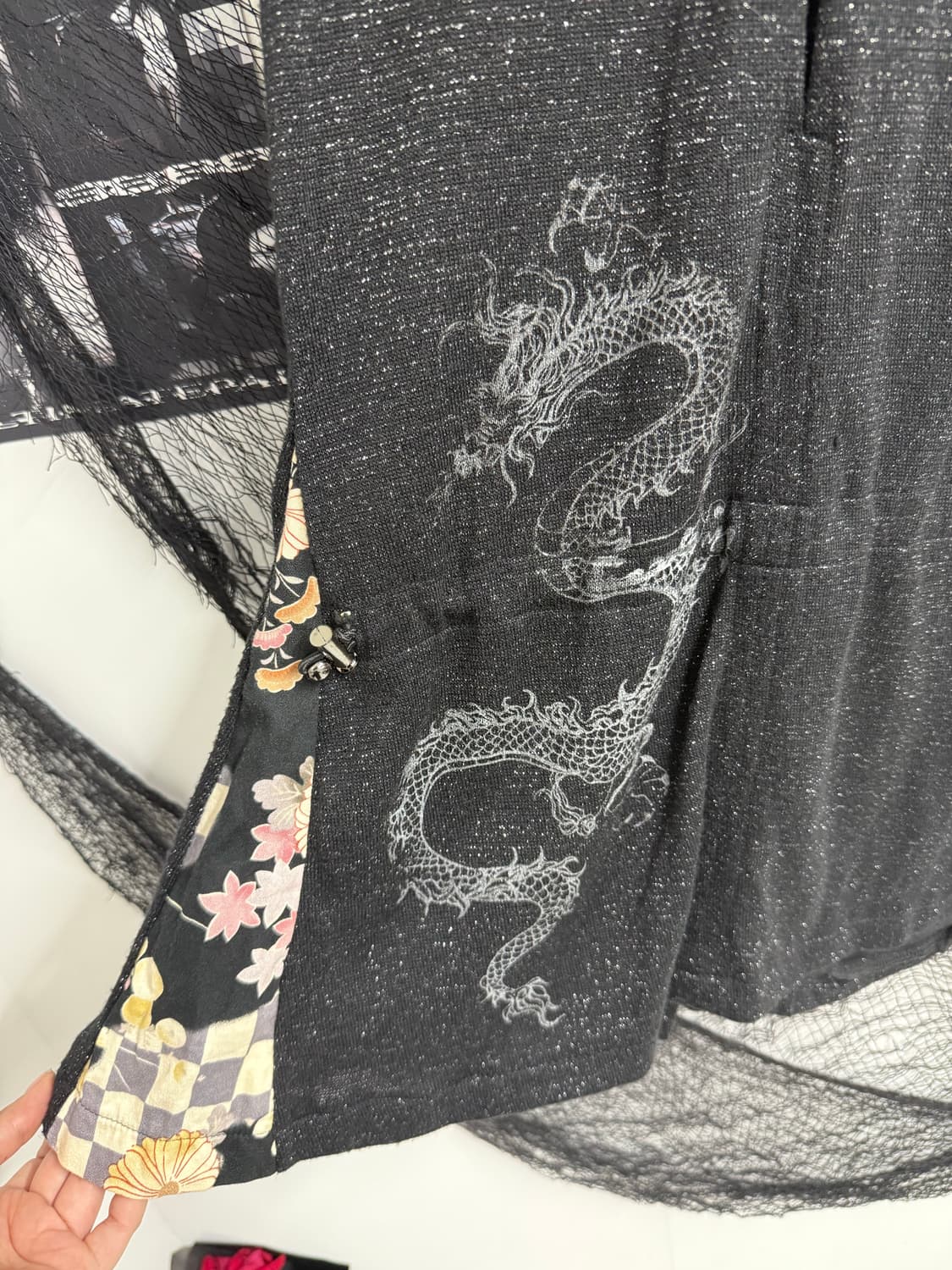 Oriental mood dragon detailed onepiece 상품이미지3