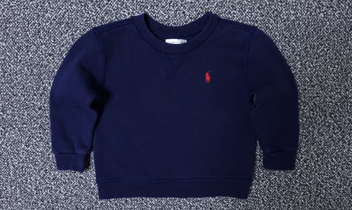 [무료배송][24M]폴로 키즈 기모 맨투맨 긴팔티 상품이미지1