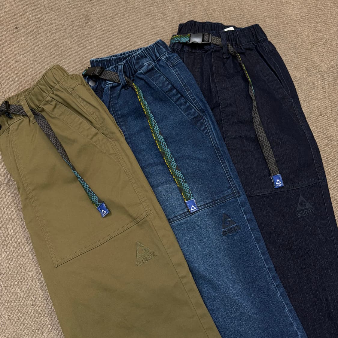 gerry 제리 루즈 테이퍼드 팬츠 3종  상품이미지1