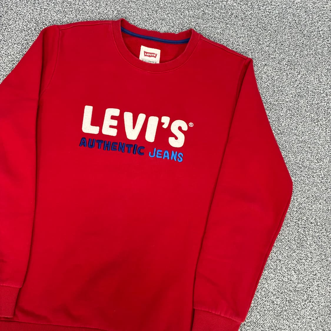 <리바이스 패치 로고 맨투맨> No.1531 상품이미지5