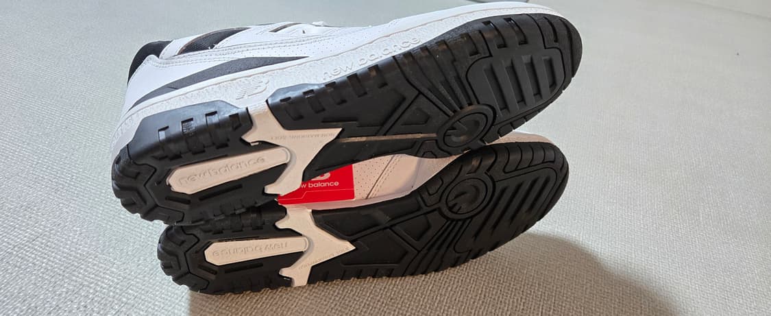 뉴발란스 550 화이트 블랙 2E 290사이즈  상품이미지6