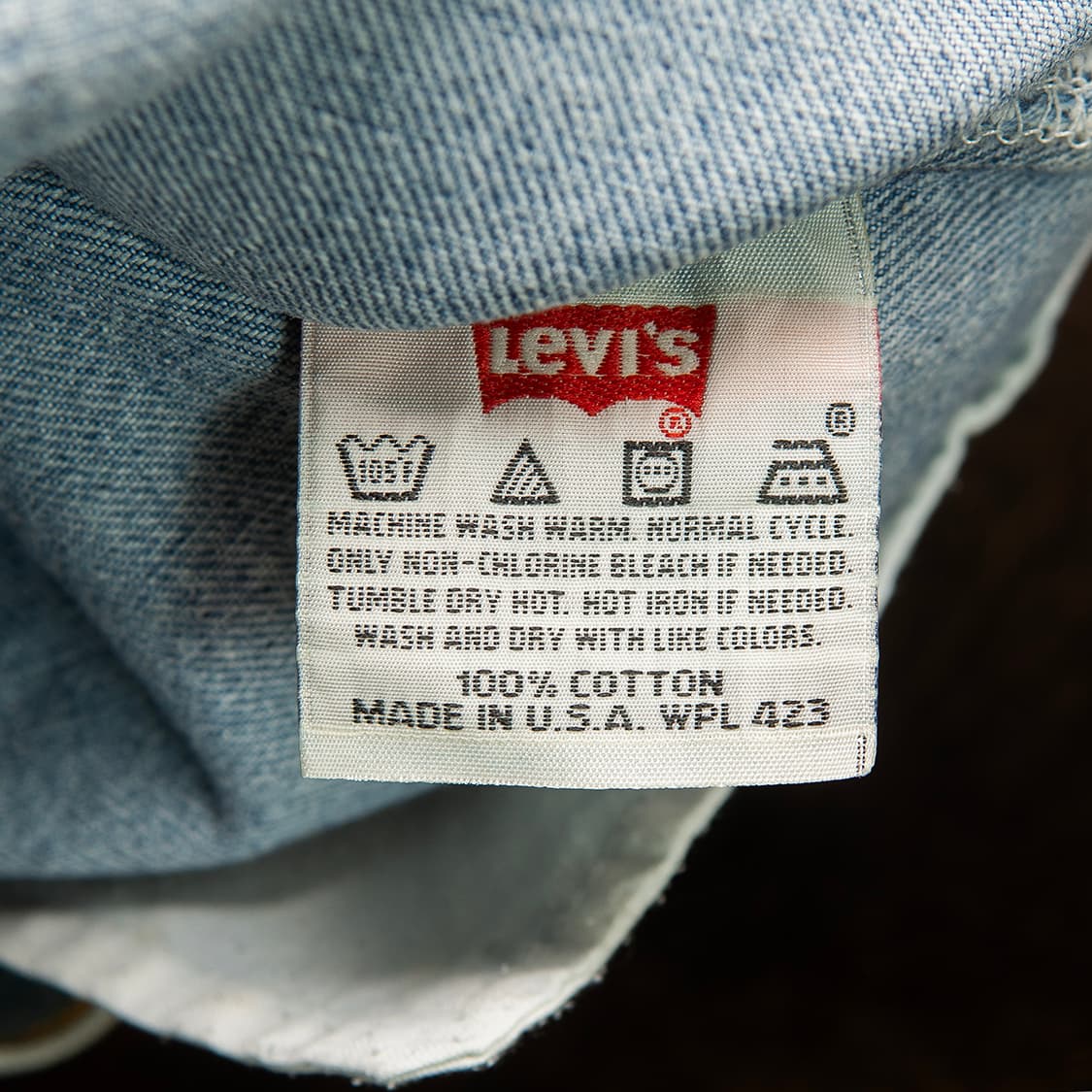[31] 90s 리바이스 USA 메이드 501 데님팬츠 MB-1388  상품이미지9
