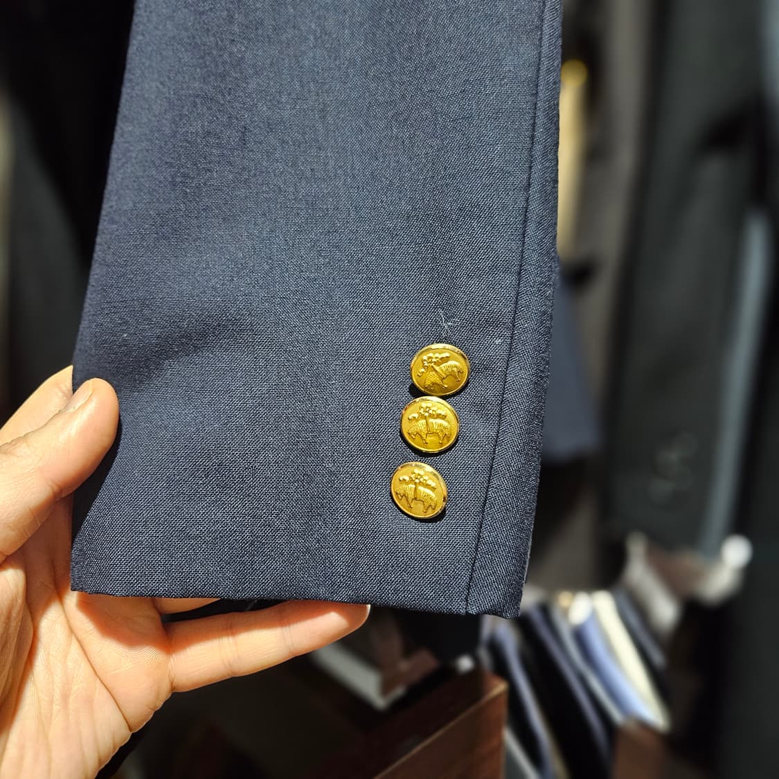 브룩스브라더스 네이비 더블 금장 상품이미지7