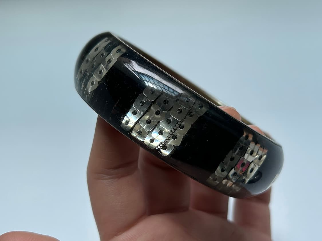 스팽글 배색 뱅글 상품이미지2