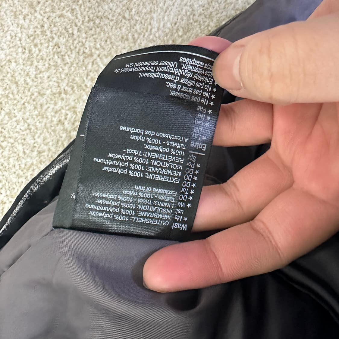 M 버튼 스노루보드 자켓 0324D 상품이미지4