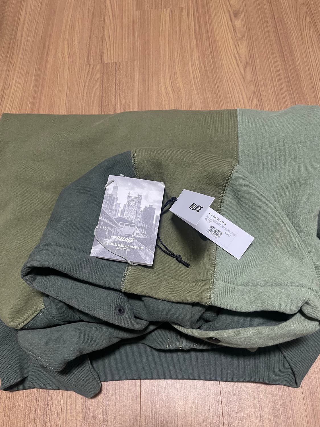 팔라스 엔지니어드 가먼츠 후드집업 올리브 / L 사이즈 상품이미지8