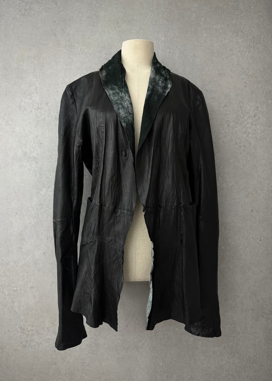 Obscur lamb leather jacket 상품이미지7
