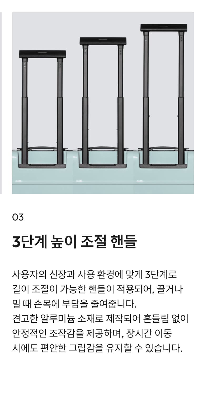 LEGODT 민트 캐리어 20인치 새상품 상품이미지4