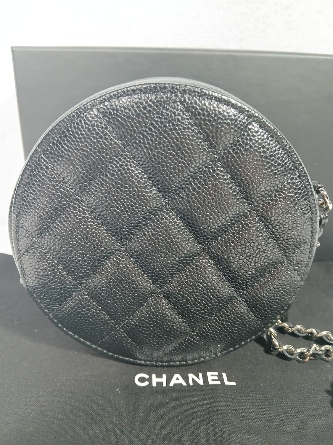 샤넬 동그리백 캐비어 은장 30번대 AP0245 상품이미지6