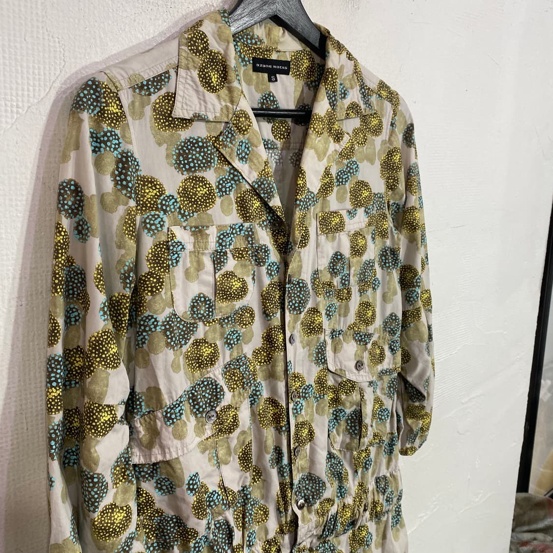 오존락 패턴 원피스 상품이미지3