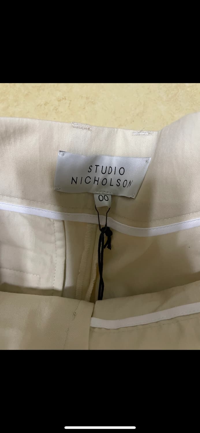 스튜디오니콜슨 니카 하이웨스트 테이퍼드 팬츠(새상품/ 00size) 상품이미지7