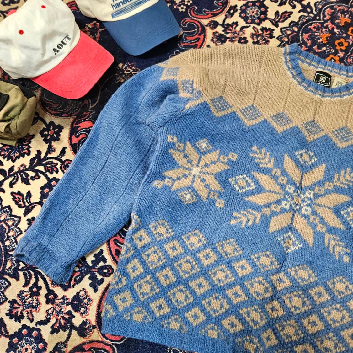 MAURICES 셰틀랜드 울(Wool)
100% 빈티지 스웨터
 상품이미지3