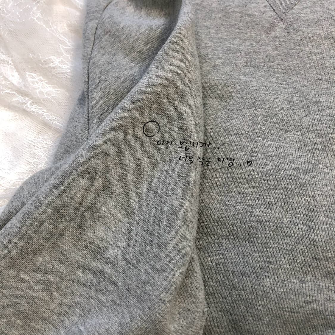 폴로 그레이 맨투맨 상품이미지4