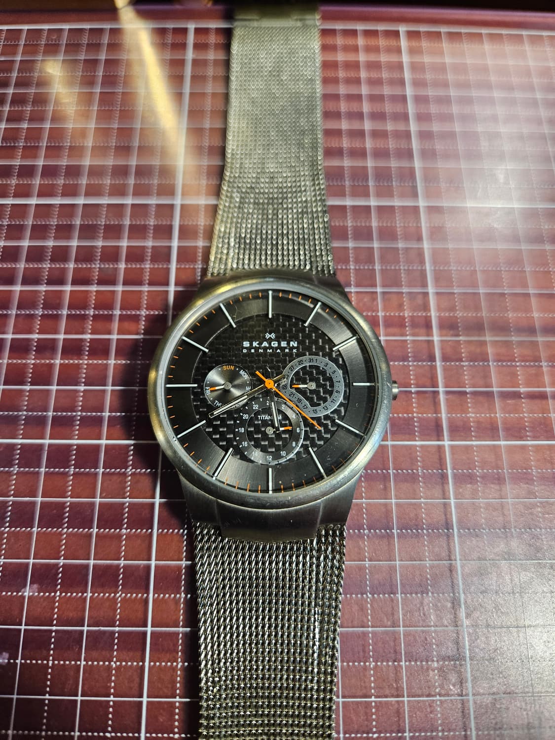 스카겐 Skagen 북유럽 감성  메쉬 시계 상품이미지3