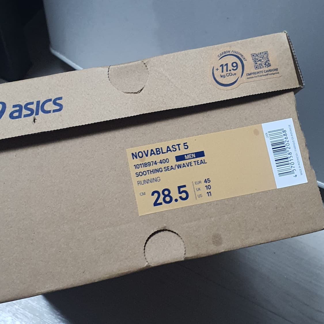 아식스 러닝화 노바블라스트5 285 매장구매 새제품 상품이미지8