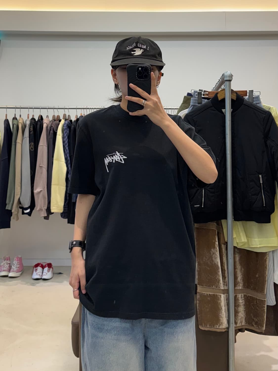 스투시 페인터 다이드 반팔 티셔츠 상품이미지6