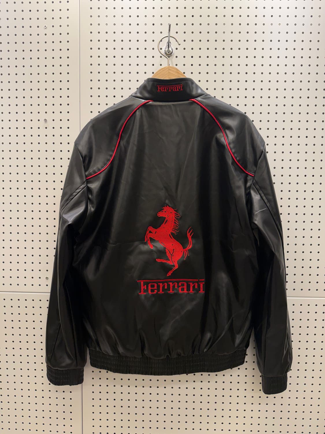 빈티지 페라리 레더 자켓 U148 상품이미지3