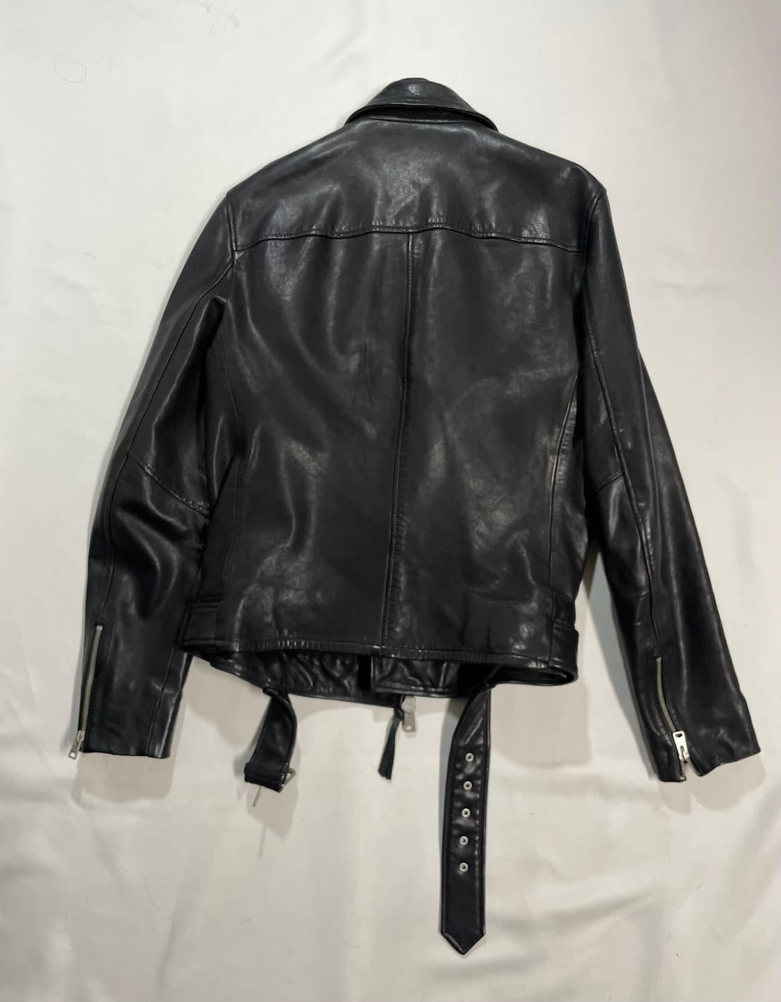 올세인츠 램스킨 라이더재킷 상품이미지4