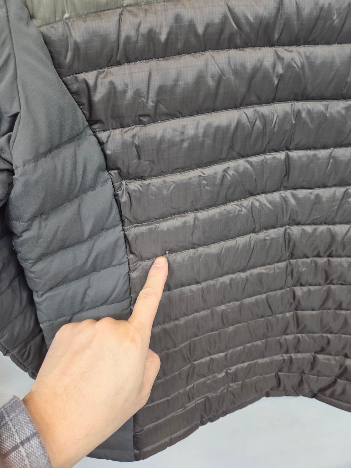 블랙야크 다운 경량패딩 110 상품이미지7