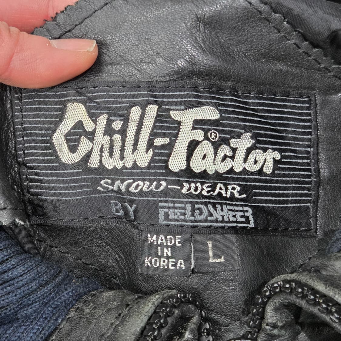 CHILL FACTOR 레이싱 레더자켓 s09152 상품이미지7