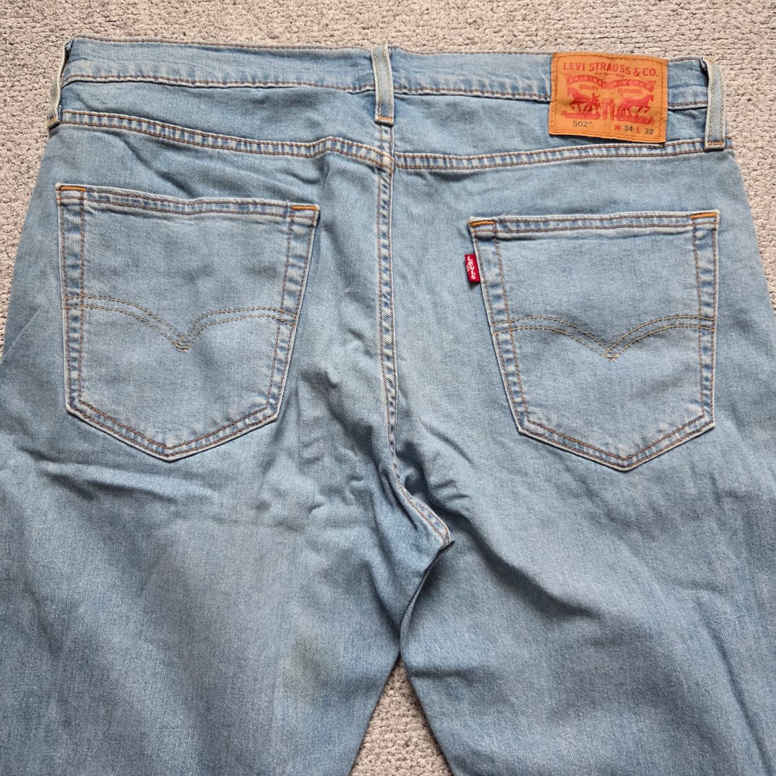 Levi's 리바이스 502 데님팬츠 청바지 34-35 상품이미지8