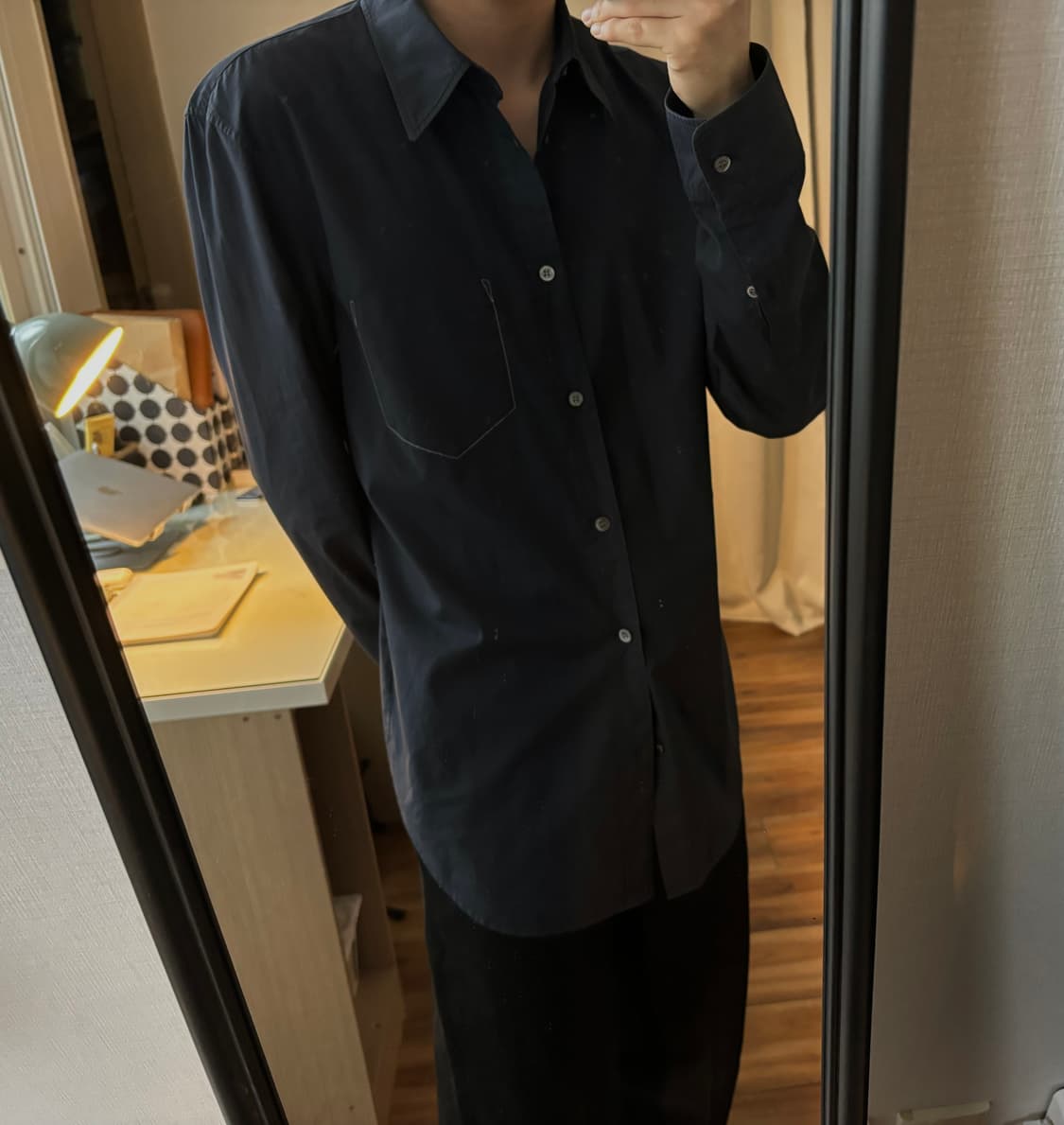 마르지엘라 백스티치 셔츠 상품이미지5