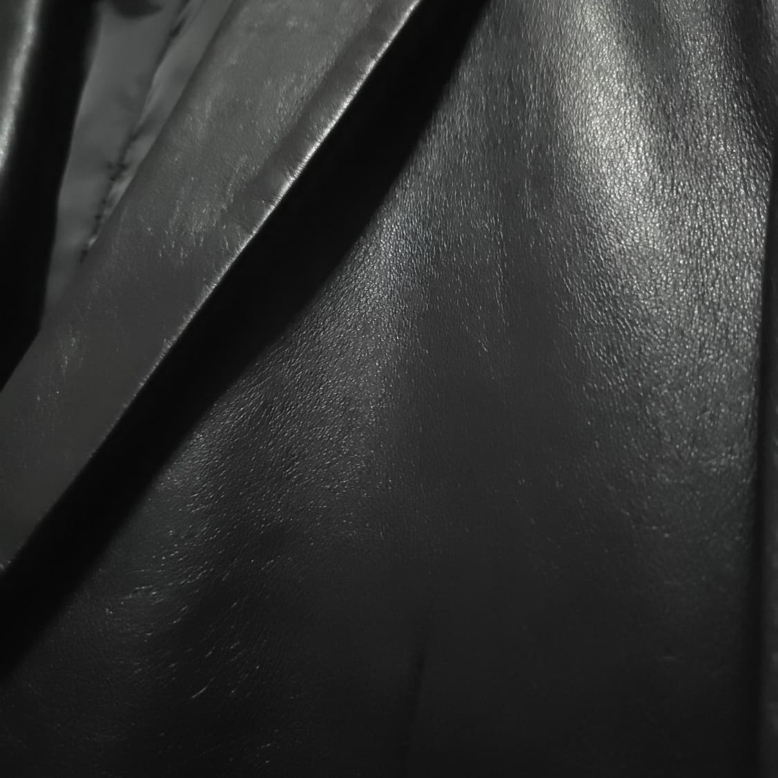 송지오 옴므 블랙 양가죽 자켓 XL(105) 출시가 60만원이상 상품이미지3