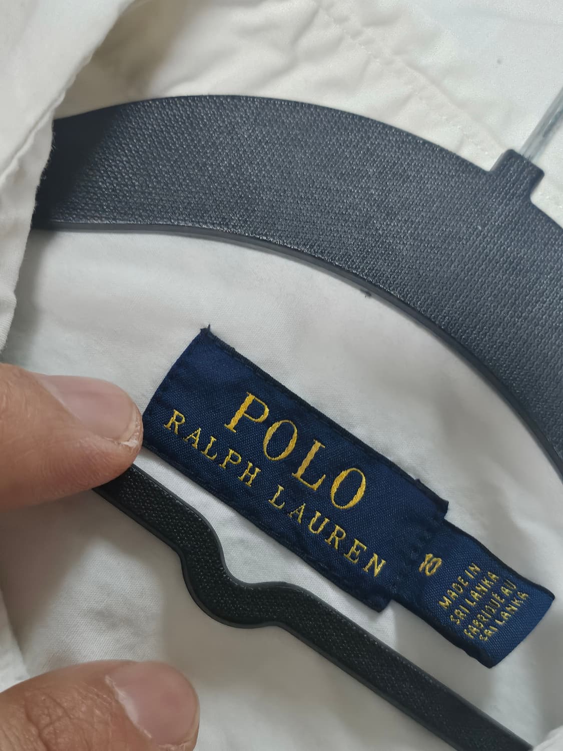 폴로 랄프로렌 셔츠 화이트 여성 M 상품이미지3