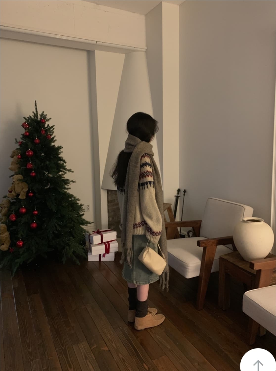 메이비베이비 빈티지 노르딕 크리스마스 니트 상품이미지5