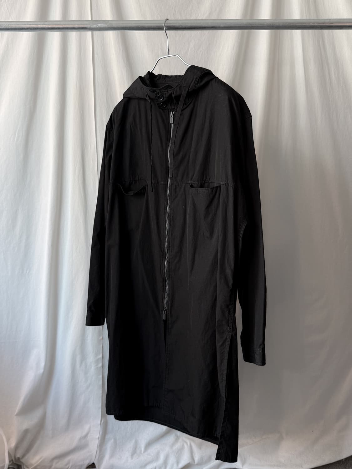 Yohji Yamamoto Pour Homme 체인스티치 패널 집 자켓 상품이미지1