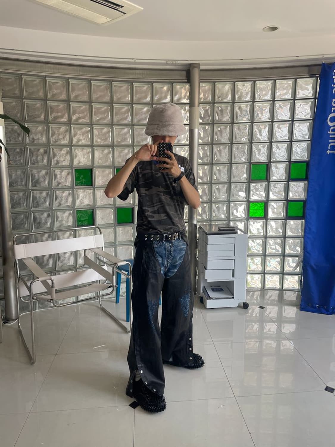 FUR BUCKET HAT 모피 버킷 모자 상품이미지6