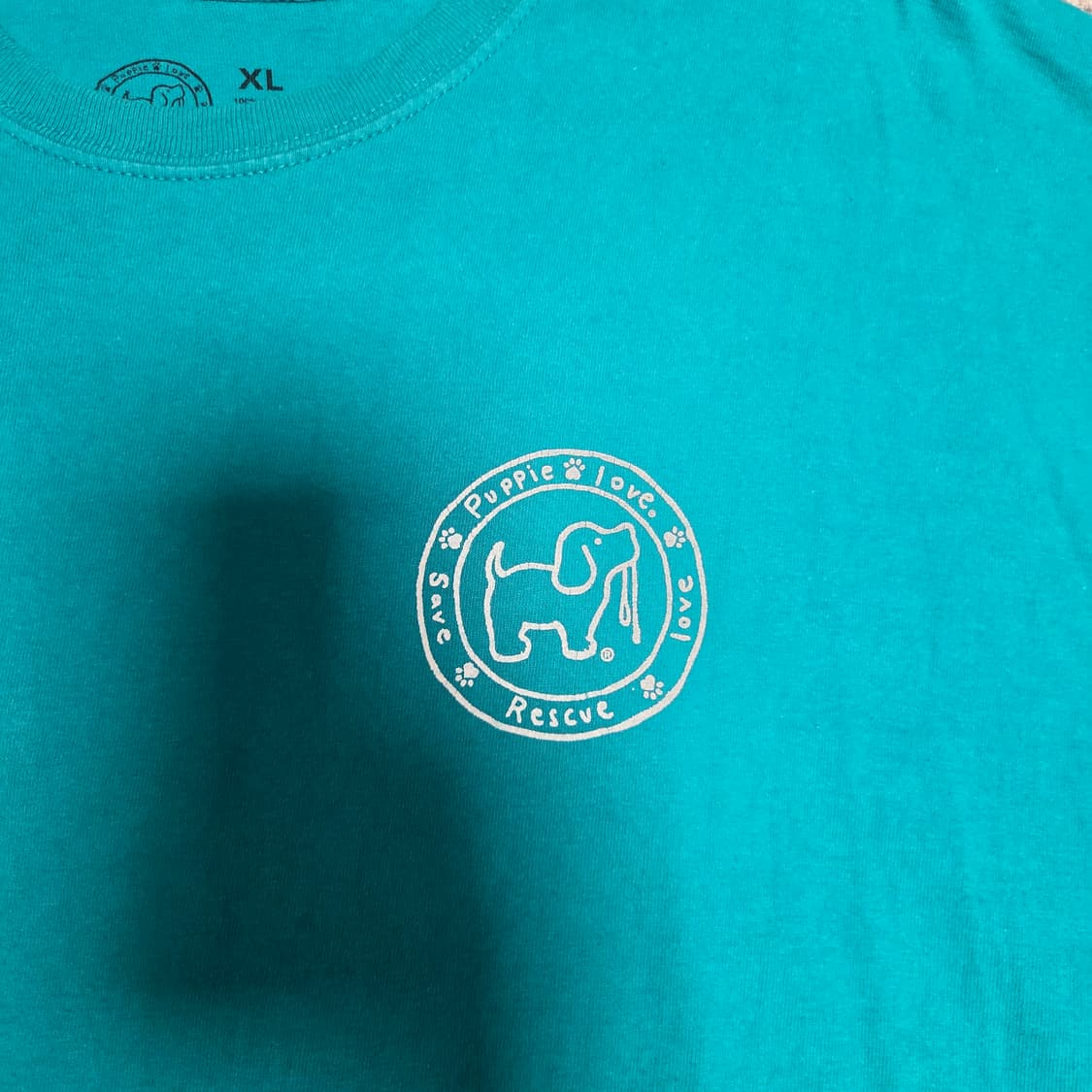 Puppie Love 빈티지 반팔 티셔츠 XL(105) 상품이미지4