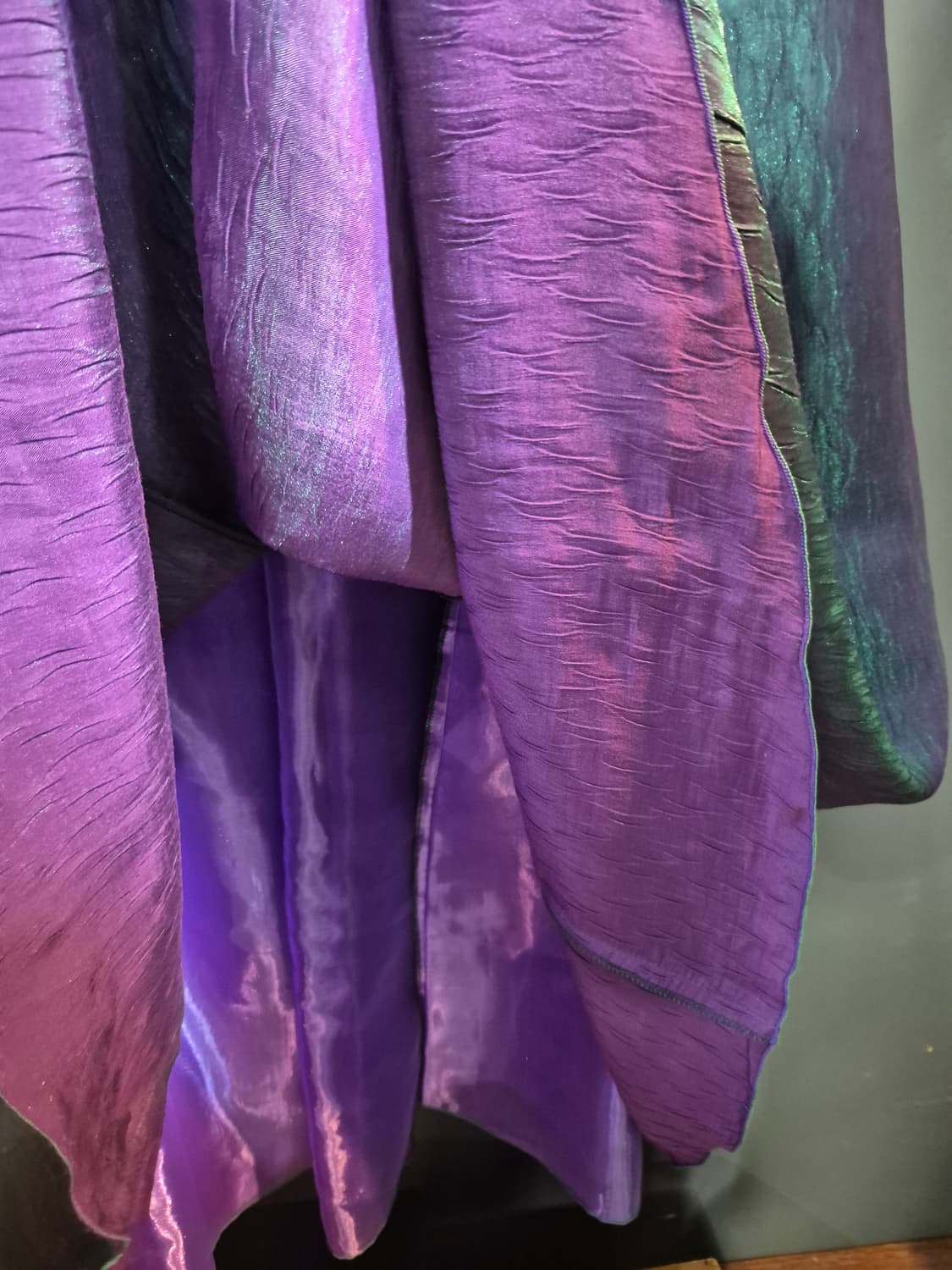 초록 보라 고급  롱드레스 66 77 상품이미지9