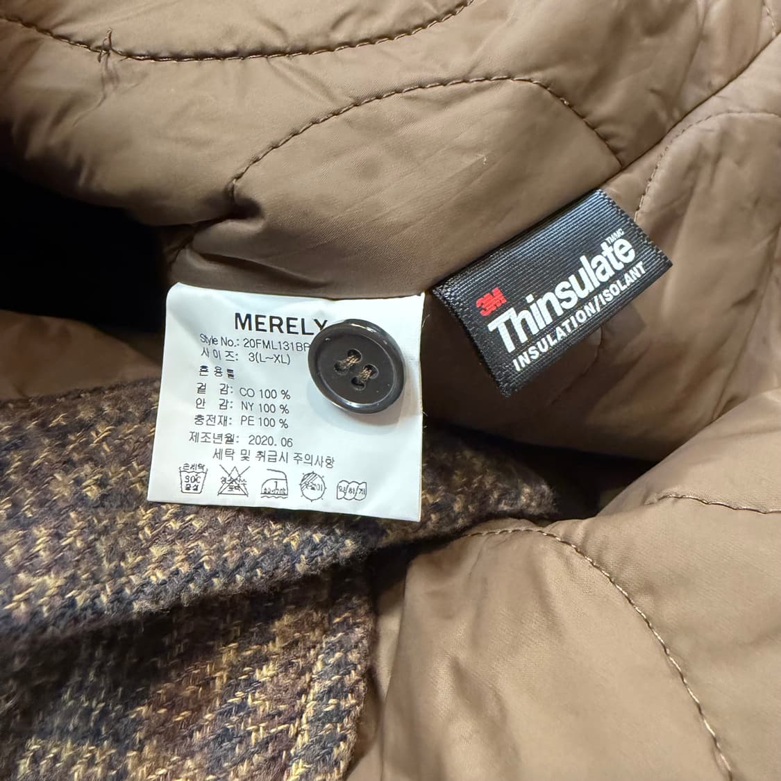 MERELY MADE(미얼리 메이드) 패디드 자켓  상품이미지5