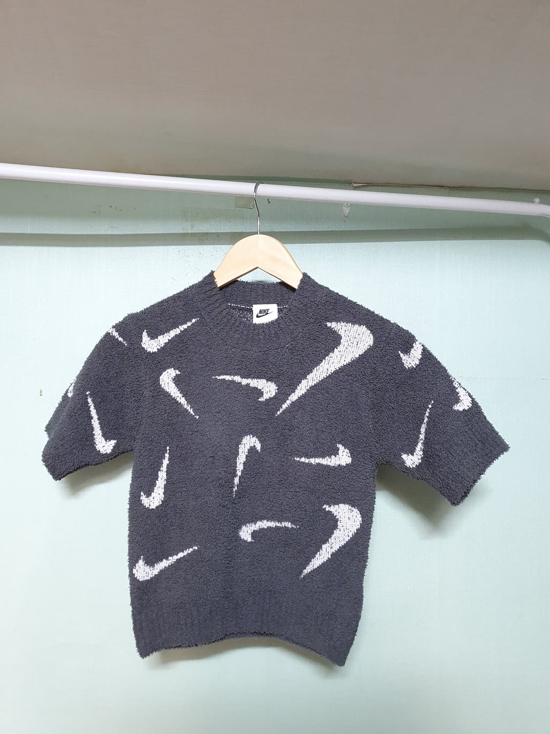 나이키 피닉스 코지 부클레 크롭 니트 S 상품이미지1