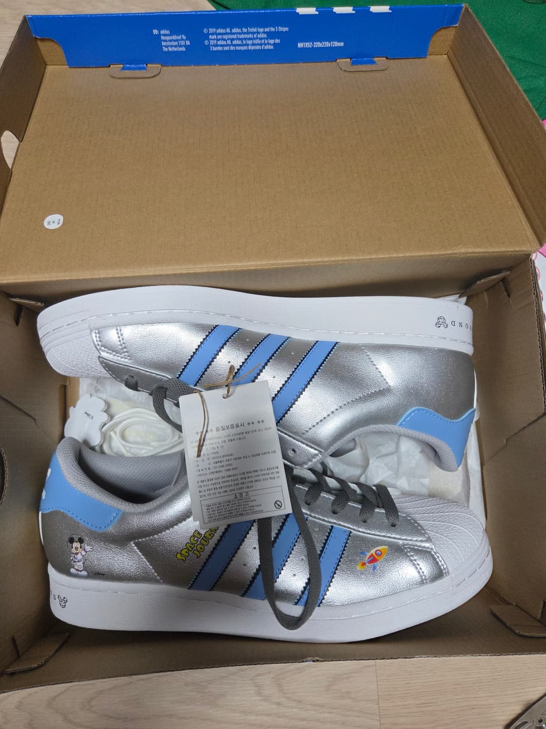 (새상품)ADIDAS X DISNEY 슈퍼스타 디즈니 아디다스 상품이미지5