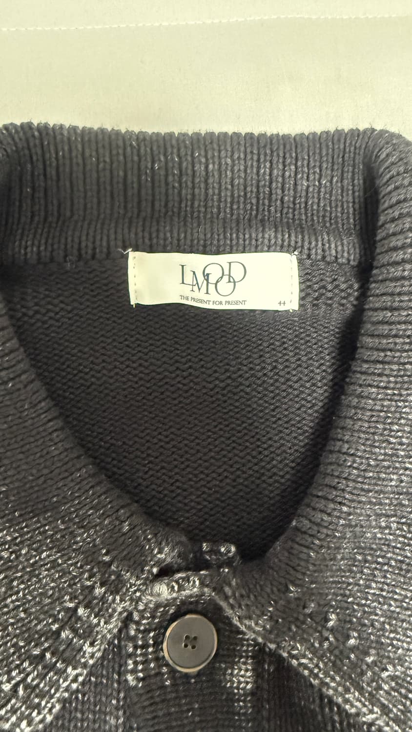 엘무드 트러커 스톤 워시드 자켓 다크그레이 44사이즈 상품이미지3