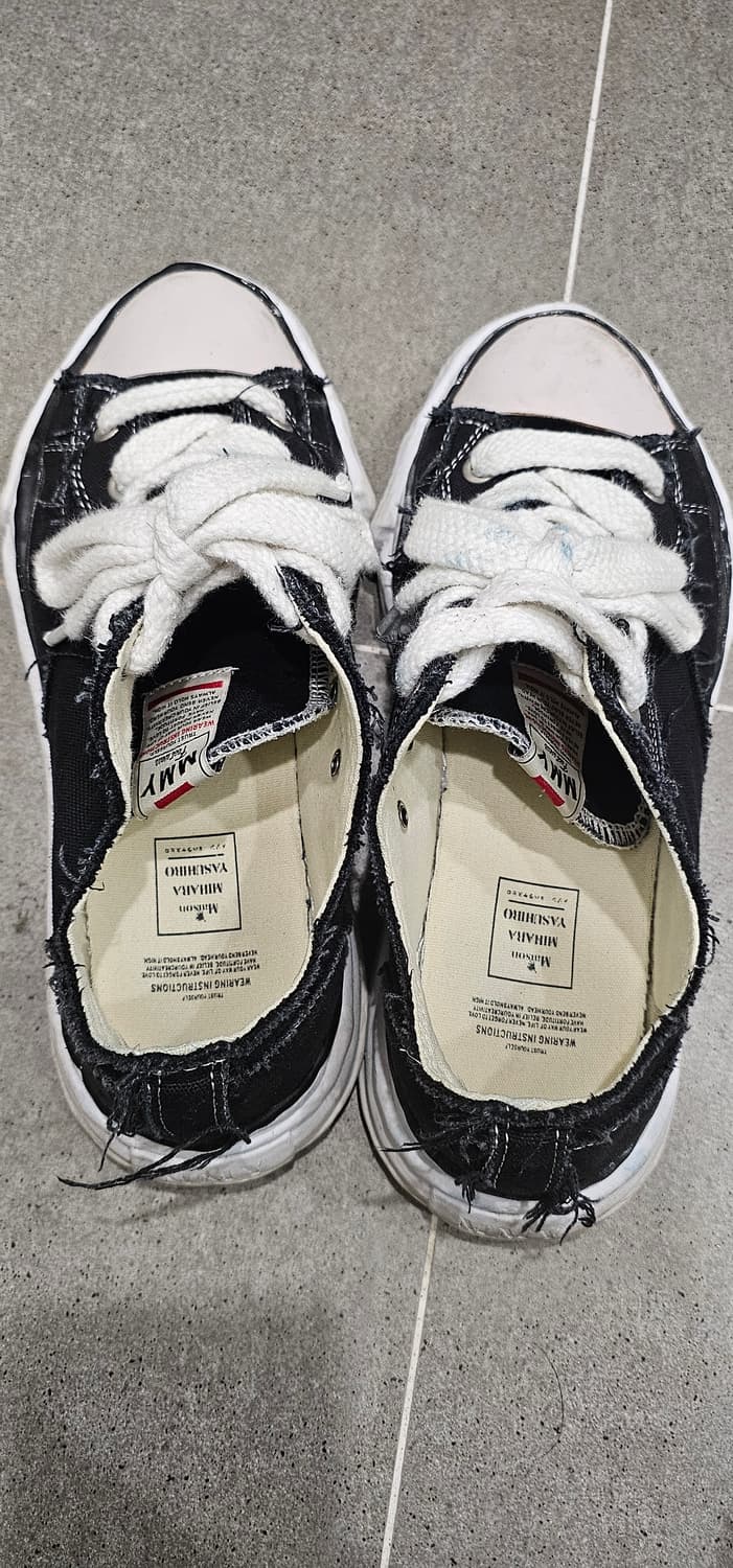 메종 미하라 야스히로 블랙 스니커즈 44 상품이미지4