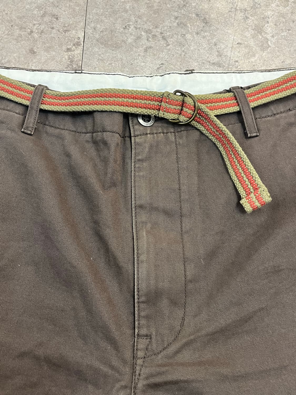 리바이스 하프 팬츠 브라운 36 #csz3556 상품이미지6