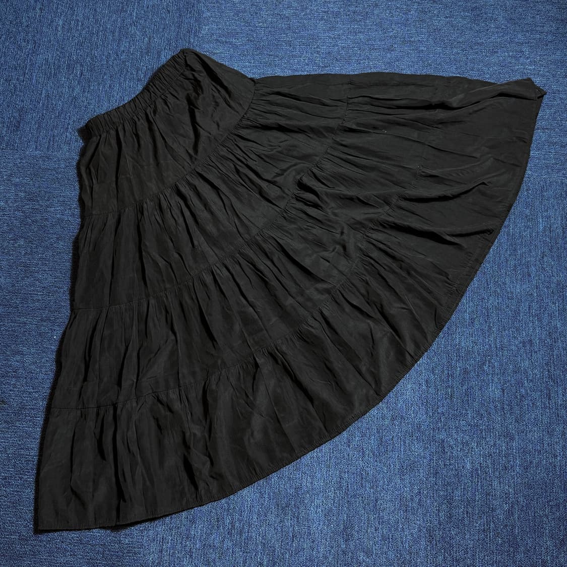 빈티지 블랙 롱 스커트 상품이미지1