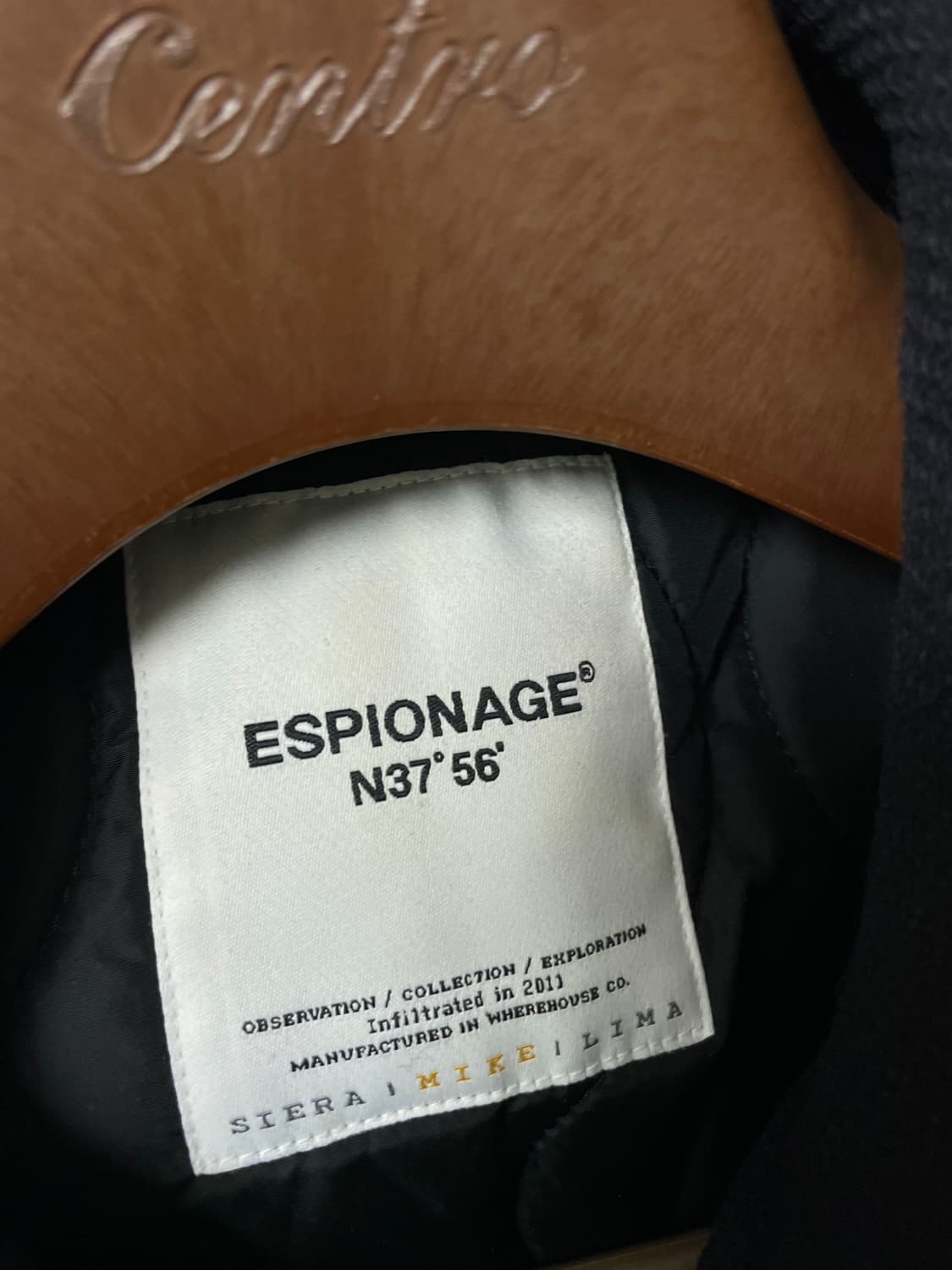 (M) 에스피오나지 네이비 울 피코트 상품이미지7