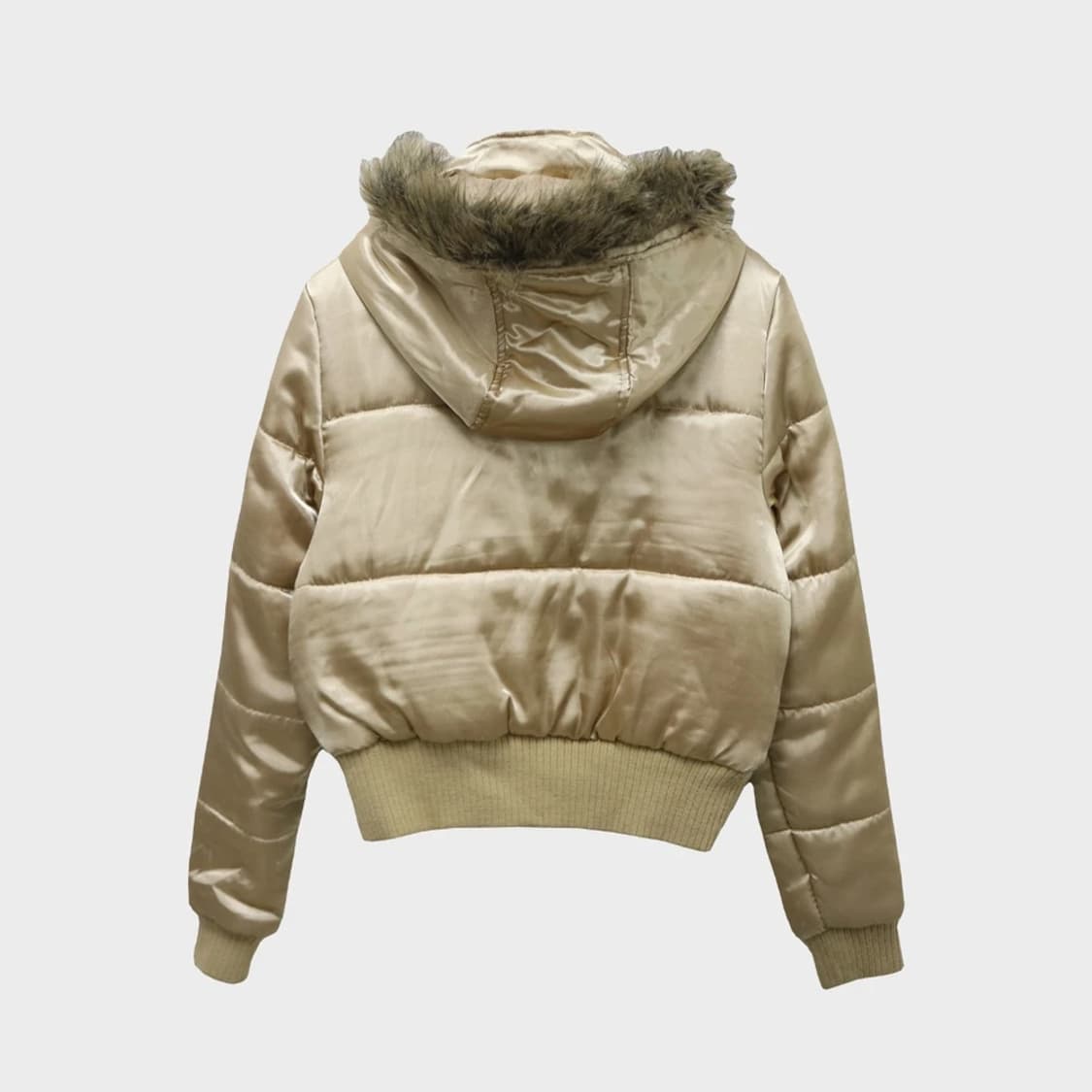 RICHE GLAMOUR 유광 크롭 패딩 60799 상품이미지2