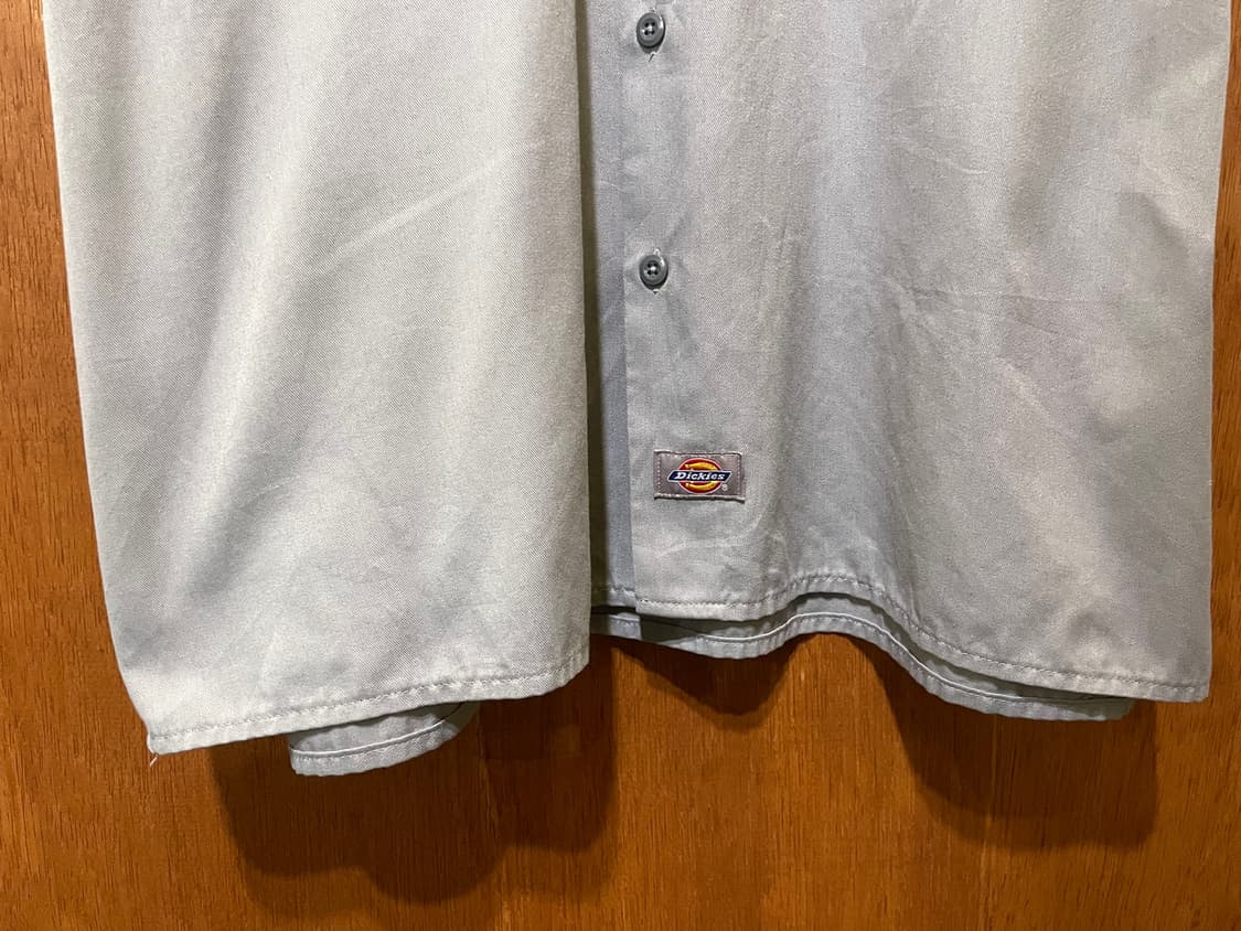(XL) Dickies 디키즈 반팔 워크 셔츠 그레이  상품이미지5