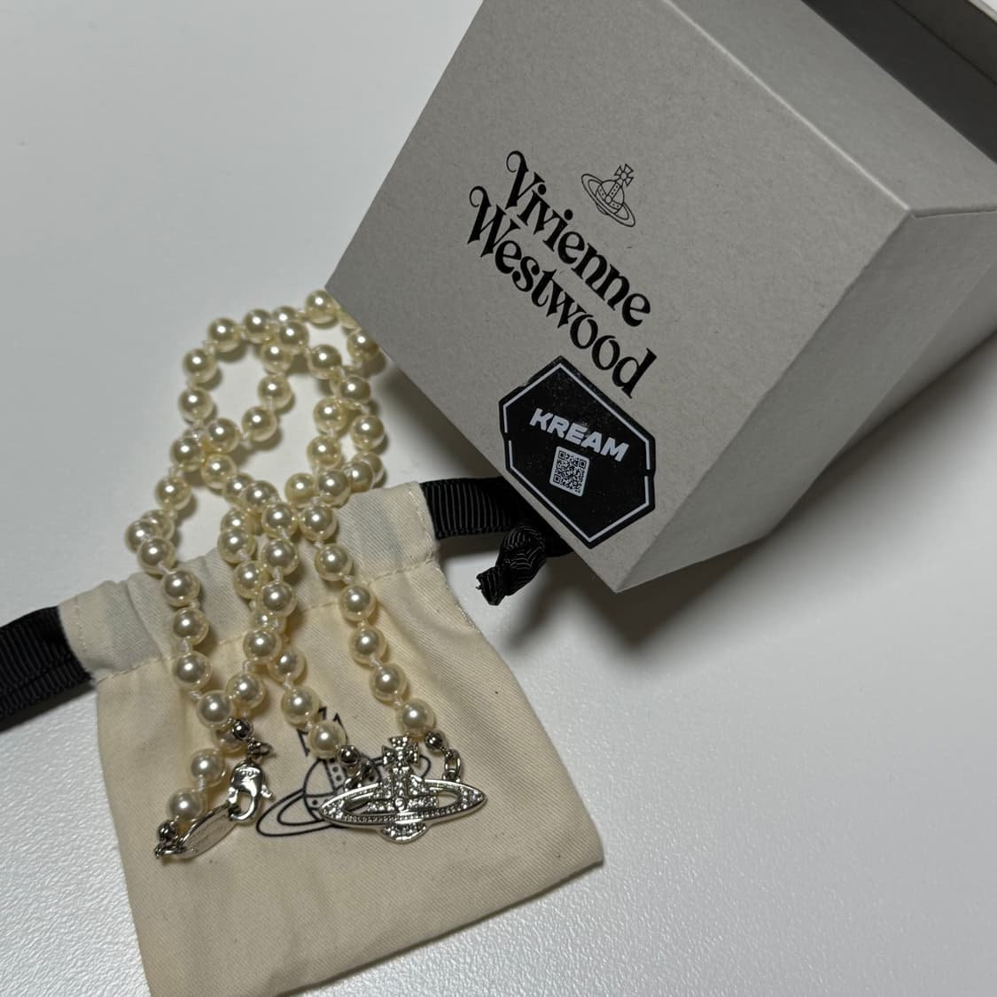 비비안웨스트우드 진주 목걸이 상품이미지2