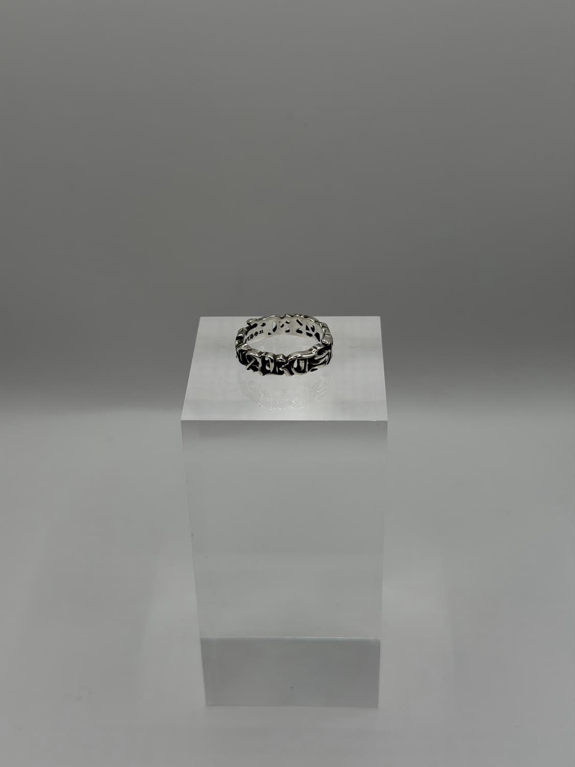 크롬하츠 반지 판매합니다. [US6][ 크롬하츠 크롬 밴드 링 ] 상품이미지1