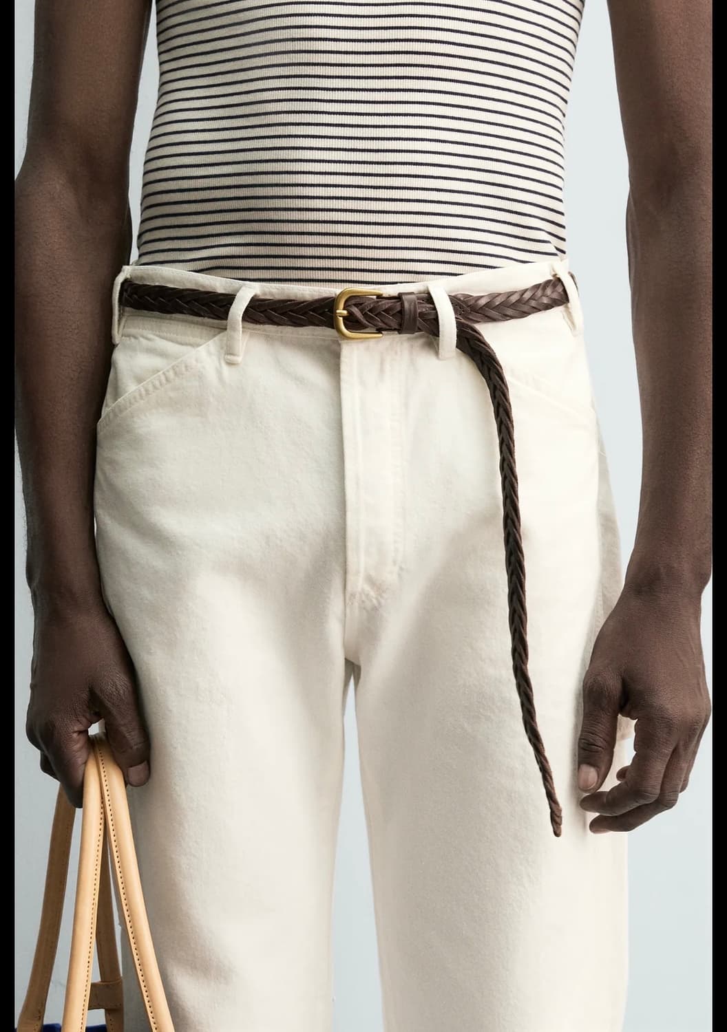 AARON LEVINE X ZARA 위빙 레더 벨트(s~m) 상품이미지1