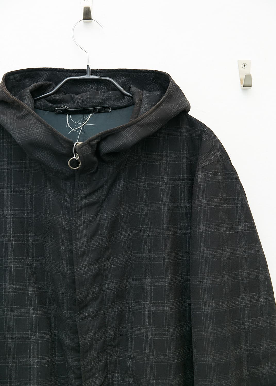 Check Pattern Hood Jacket 상품이미지2